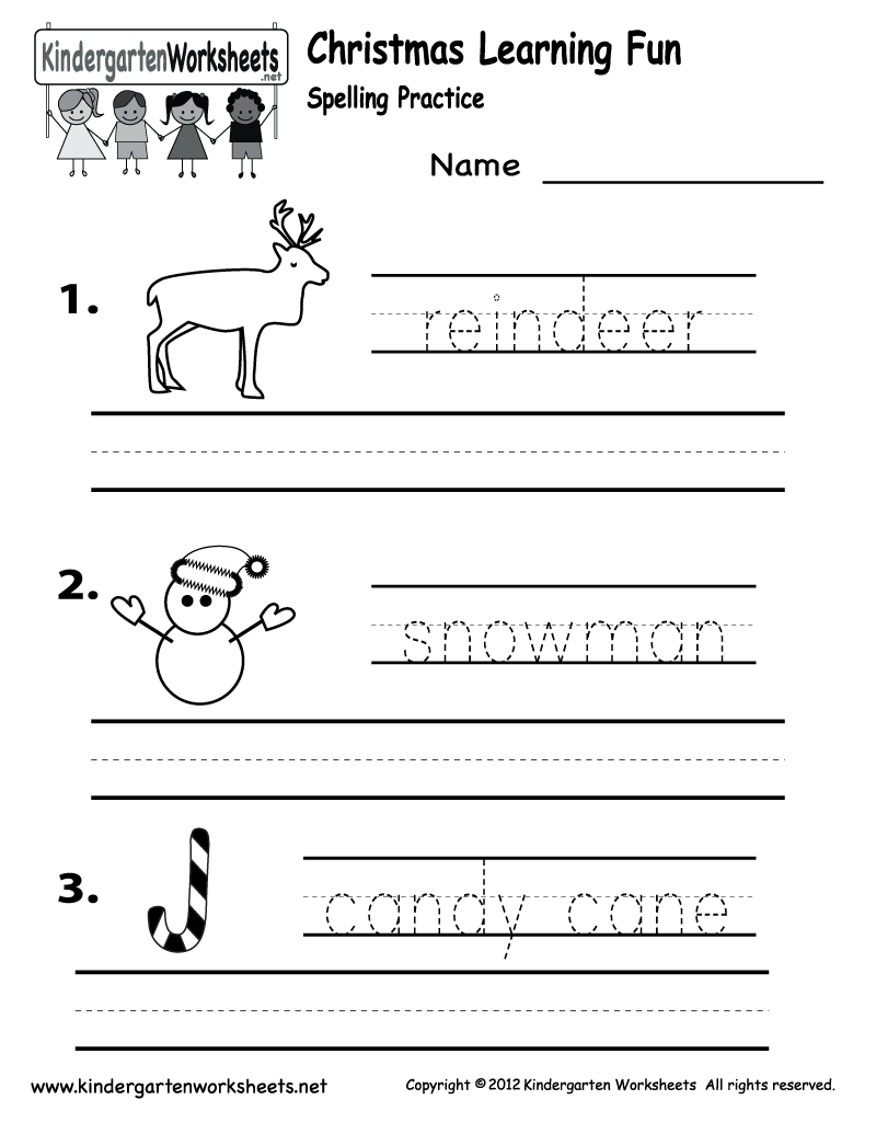 Christmas Worksheets Printables â Happy Holidays!
